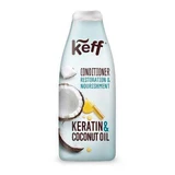 Бальзам-кондиціонер для волосся Keff Conditioner Restoration and Nourishment Keratin & Coconut Oil, відновлювальний, 500 мл 