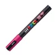 Акриловый маркер PC-3M Fine, фуксия 11, Posca
