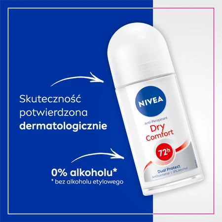 Nivea Dry Comfort, Антиперспірант роликовий, 50 мл: ціни та характеристики