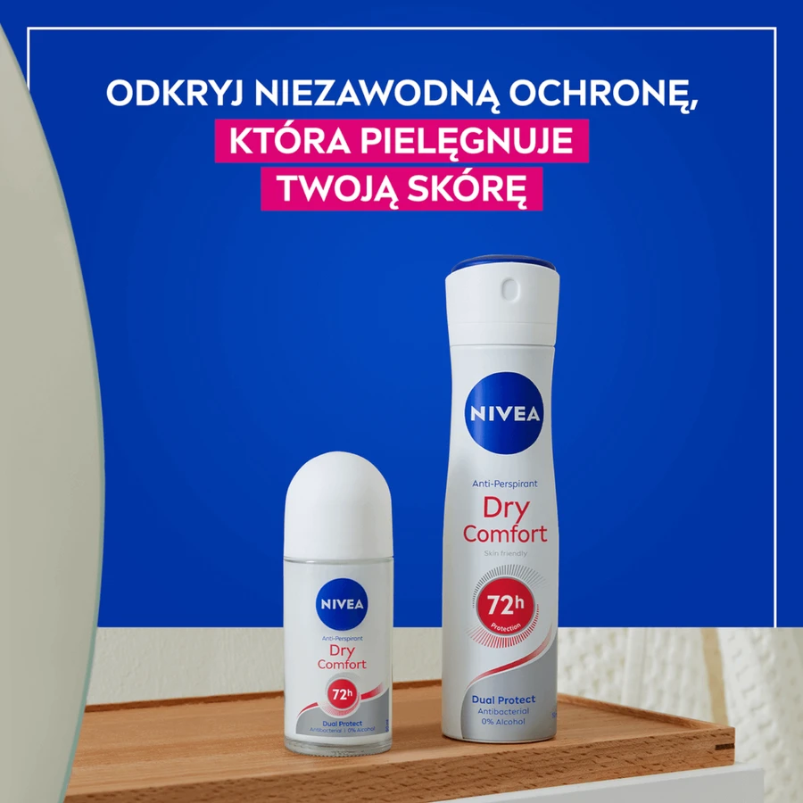 Nivea Dry Comfort, Антиперспірант роликовий, 50 мл: ціни та характеристики