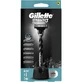 Угольная бритва Gillette Mach3 + головки 6шт 1×1, бритва