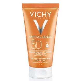 Vichy Capital Soleil Матирующая эмульсия для лица Dry touch SPF 50, 50 мл