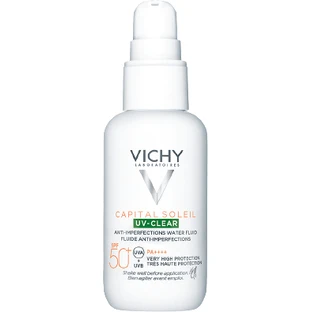 Vichy Capital Soleil UV-Clear Захисний флюїд проти недосконалостей шкіри SPF50+, 40 мл