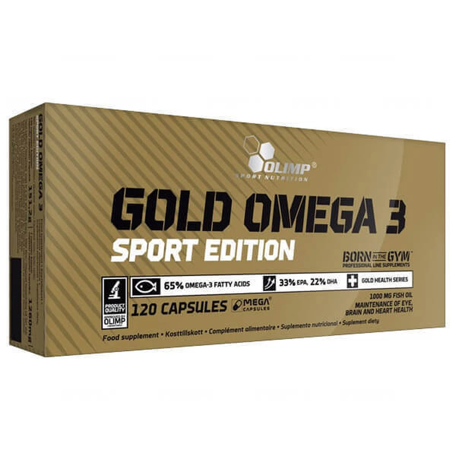 Olimp Gold Omega 3 Sport Edition, 120 капсул: цены и характеристики