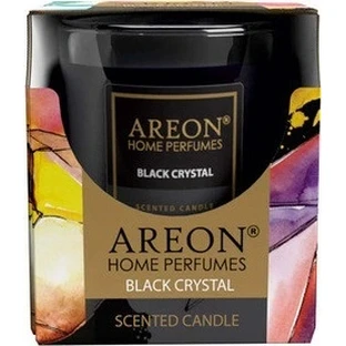 Свеча Areon Ваниль черная 120 г 1×1 шт, ароматическая свеча