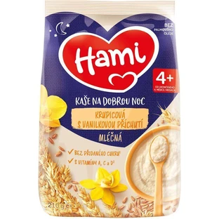 Молоко Hami Kaa из манной крупы с ванильным вкусом для спокойной ночи 210 г