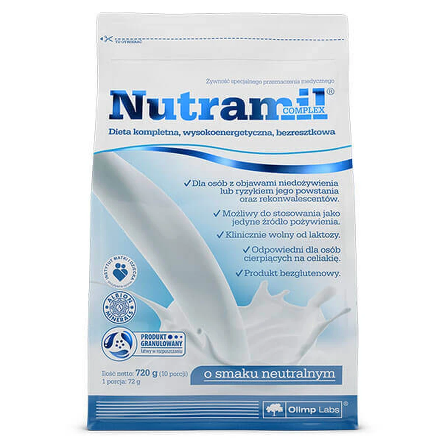 Olimp Nutramil Complex, нейтральний смак, 720 г: ціни та характеристики