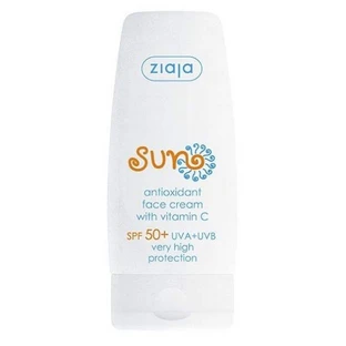 Антиоксидантный дневной крем с витамином С и SPF 50, 50 мл, Ziaja Sun