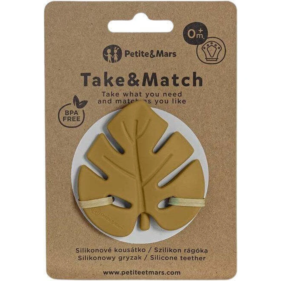 Petite&Mars Силіконові прорізувачі Petite&Mars Intense Ochre 0m+: ціни та характеристики
