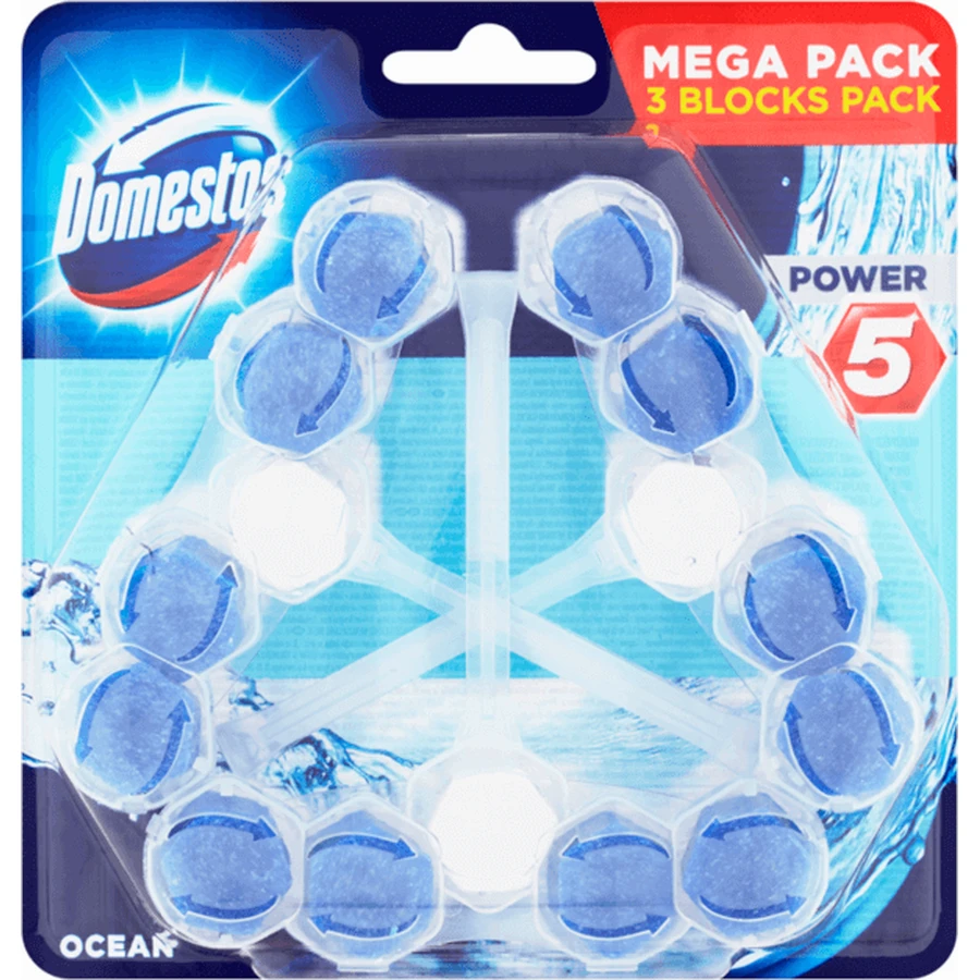 Domestos Power 5 Ocean 3 x 50 г: цены и характеристики
