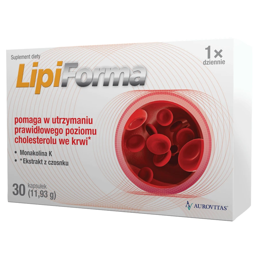 ЛіпіФорма Aurovitas LipiForma, 30 капсул : ціни та характеристики