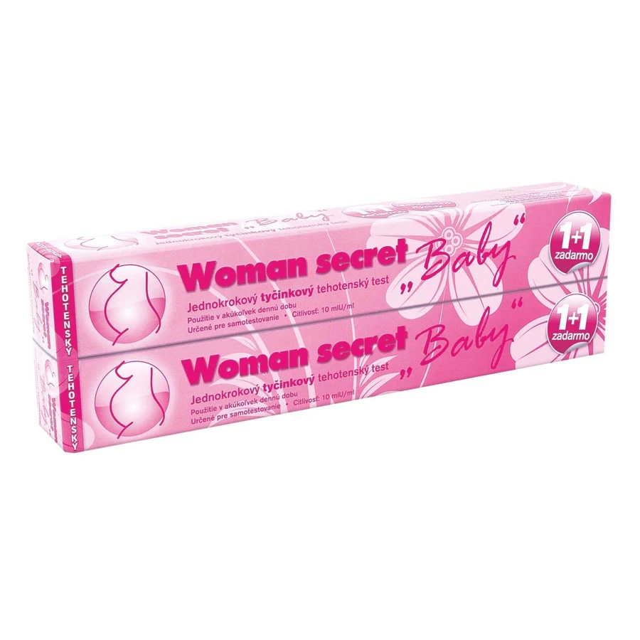 Тест на беременность Woman Secret Baby Pregnancy Test Stick 2 шт: цены и характеристики