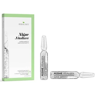 Сыворотка-концентрат для лица Biocart Algae Vitalizer для интенсивного увлажнения и укрепления, 10 ампул по 2 мл