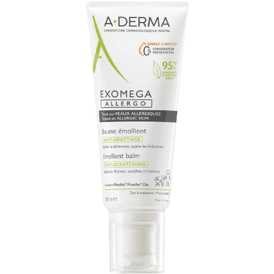 A-Derma Exomega Allergo Emollient balm for dry skin prone to atopy - стерильная косметика 200 мл: цены и характеристики