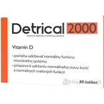 Detrical 2000 Вітамін D 1×60 таблеток, харчова добавка: ціни та характеристики