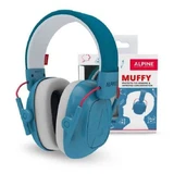 Противошумные наушники Alpine Muffy Kids складные для детей, 5-16 лет, синие