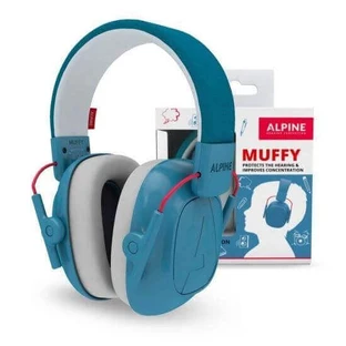 Протишумні навушники Alpine Muffy Kids складні для дітей, 5-16 років, сині
