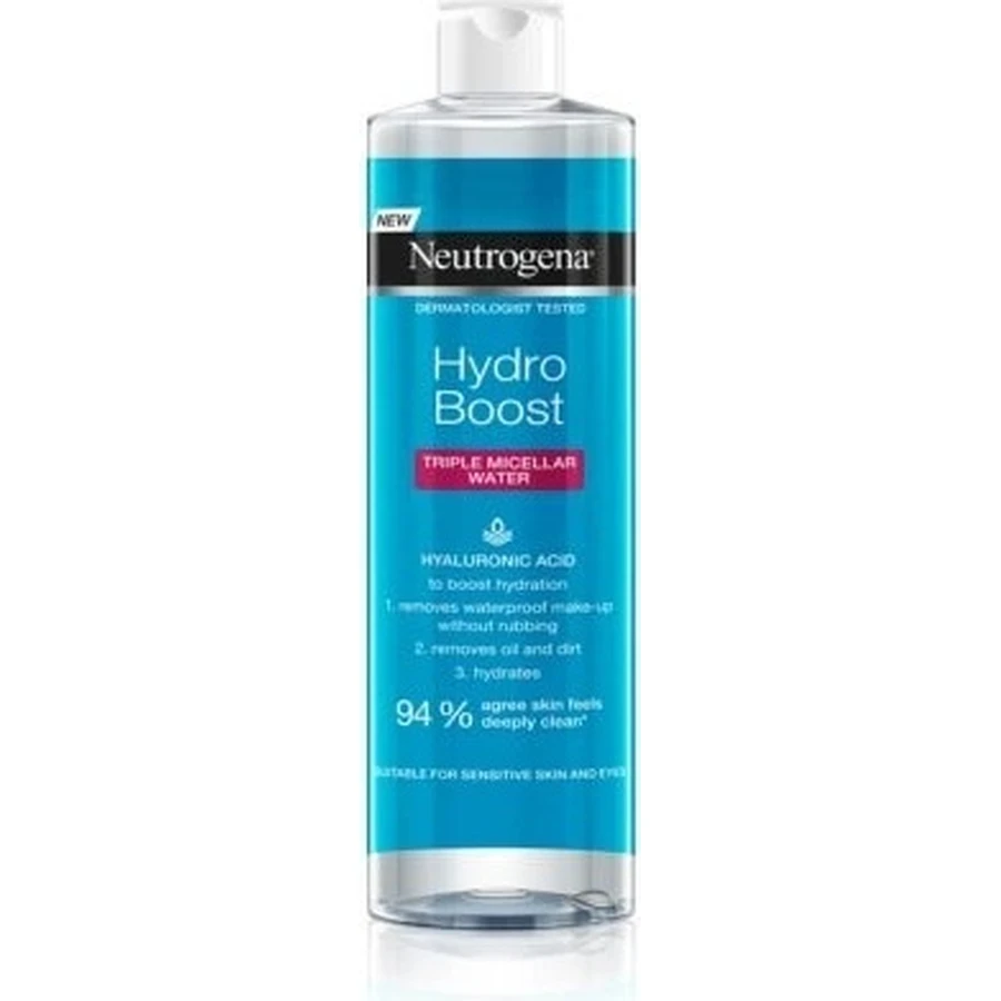 NEUTROGENA® Hydro Boost Micellar Water 3в1 1х400мл, міцелярна вода: ціни та характеристики