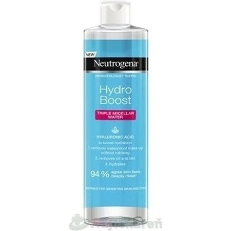 NEUTROGENA® Hydro Boost Micellar Water 3в1 1х400мл, міцелярна вода: ціни та характеристики