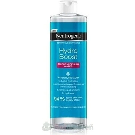 NEUTROGENA® Hydro Boost Micellar Water 3в1 1х400мл, міцелярна вода: ціни та характеристики