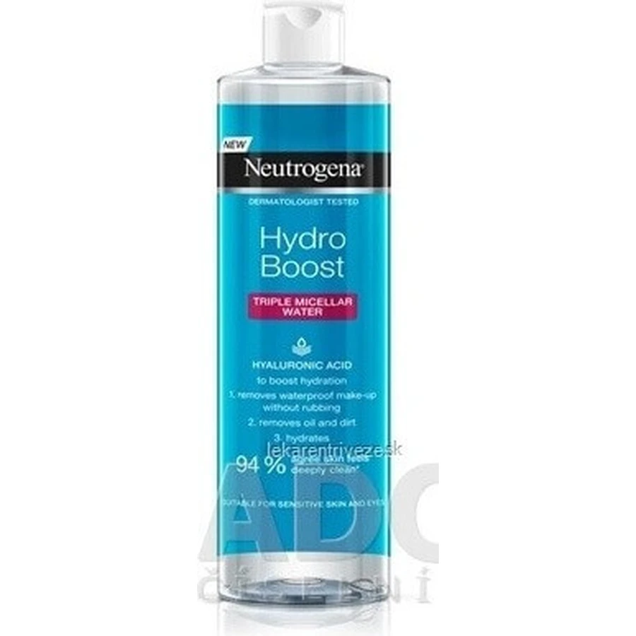 NEUTROGENA® Hydro Boost Micellar Water 3в1 1х400мл, міцелярна вода: ціни та характеристики