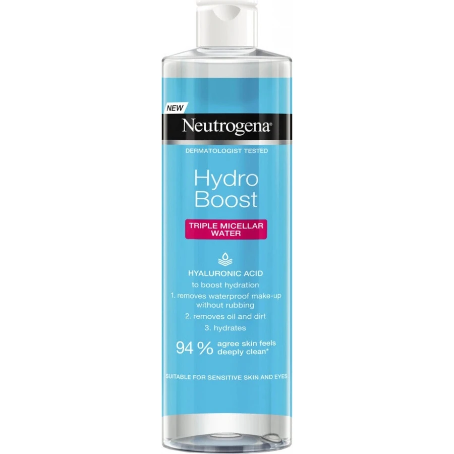 NEUTROGENA® Hydro Boost Micellar Water 3в1 1х400мл, міцелярна вода: ціни та характеристики