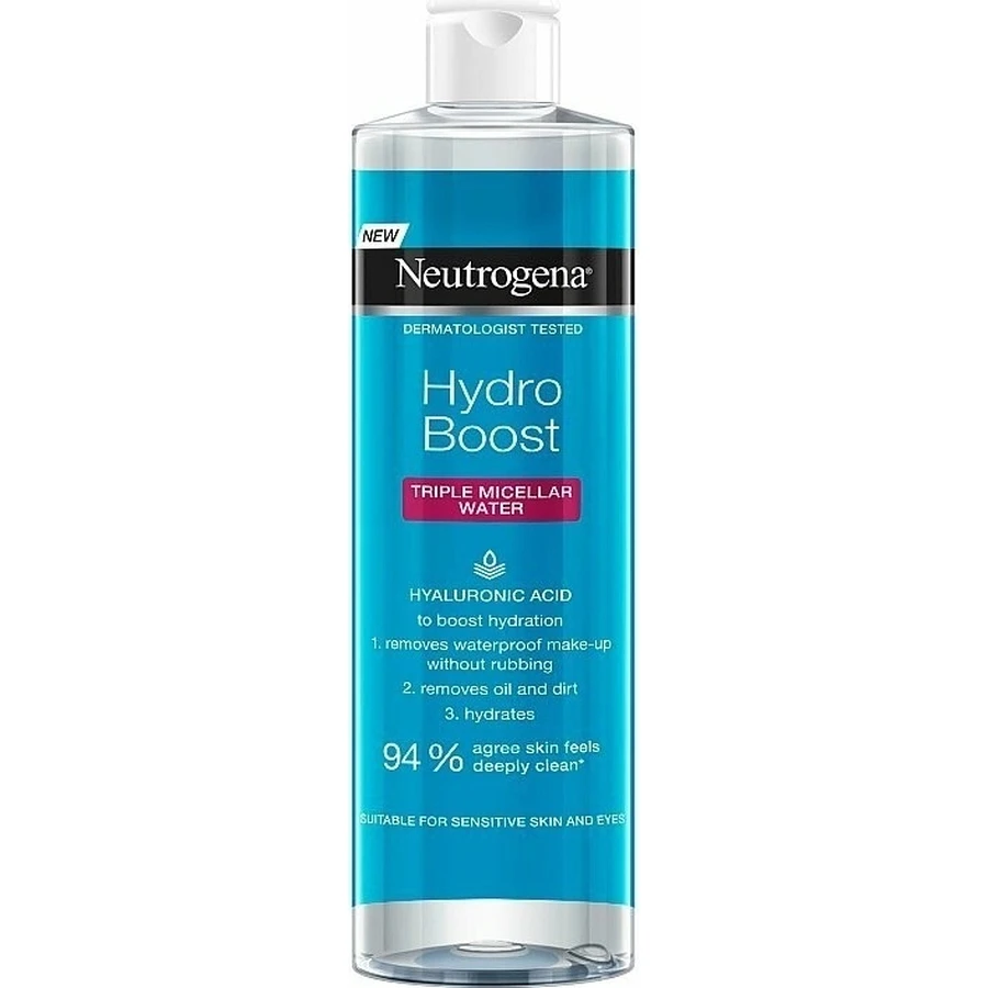 NEUTROGENA® Hydro Boost Micellar Water 3в1 1х400мл, міцелярна вода: ціни та характеристики