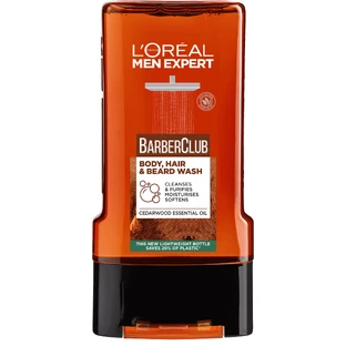 L'Oréal Paris Men Expert Barber Club Гель для душа для тела, волос, бороды и подбородка, 300 мл