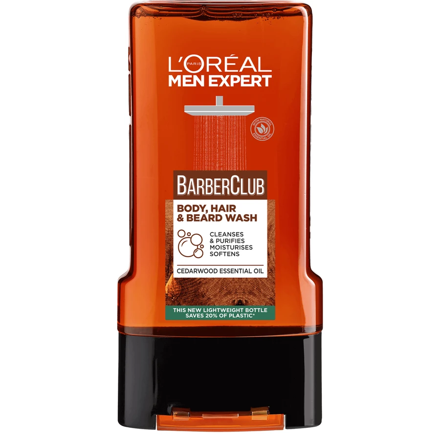 L'Oréal Paris Men Expert Barber Club Гель для душа для тела, волос, бороды и подбородка, 300 мл: цены и характеристики