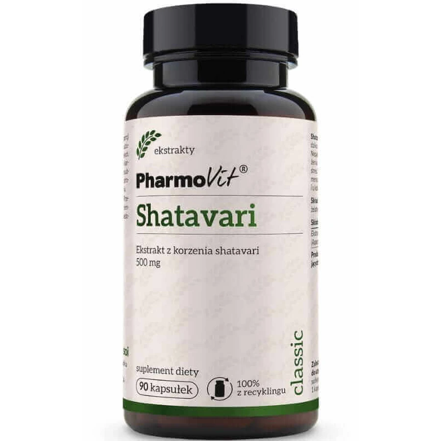 Екстракт кореня шатавари 500 мг 90 капсул Pharmovit Classic: ціни та характеристики