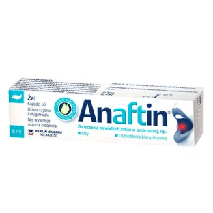 Гель Anaftin для лечения мелких поражений полости рта, 8 мл