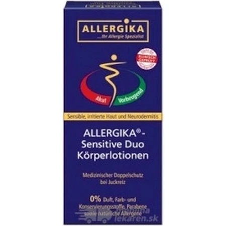 Набір ALLERGIKA SENSITIVE DUO 1×1, (Lipolotio Sensitive 200 мл + Hydrolotio Sensitive 200 мл): ціни та характеристики
