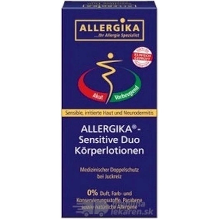 Набір ALLERGIKA SENSITIVE DUO 1×1, (Lipolotio Sensitive 200 мл + Hydrolotio Sensitive 200 мл): ціни та характеристики