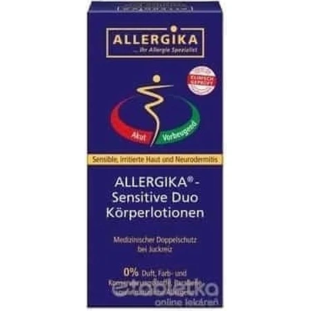 Набір ALLERGIKA SENSITIVE DUO 1×1, (Lipolotio Sensitive 200 мл + Hydrolotio Sensitive 200 мл): ціни та характеристики