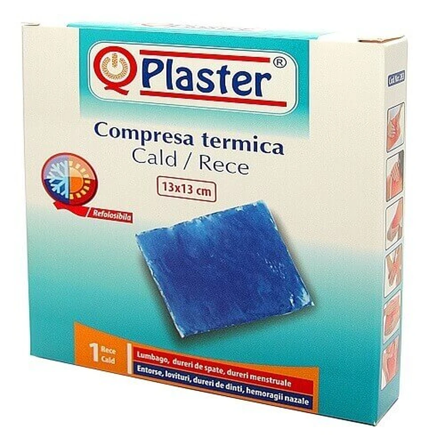 Горячий и холодный компресс, 13x13 см, QPlaster: цены и характеристики