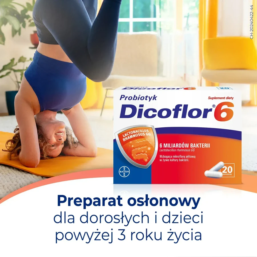 Дикофлор 6, 20 капсул: ціни та характеристики