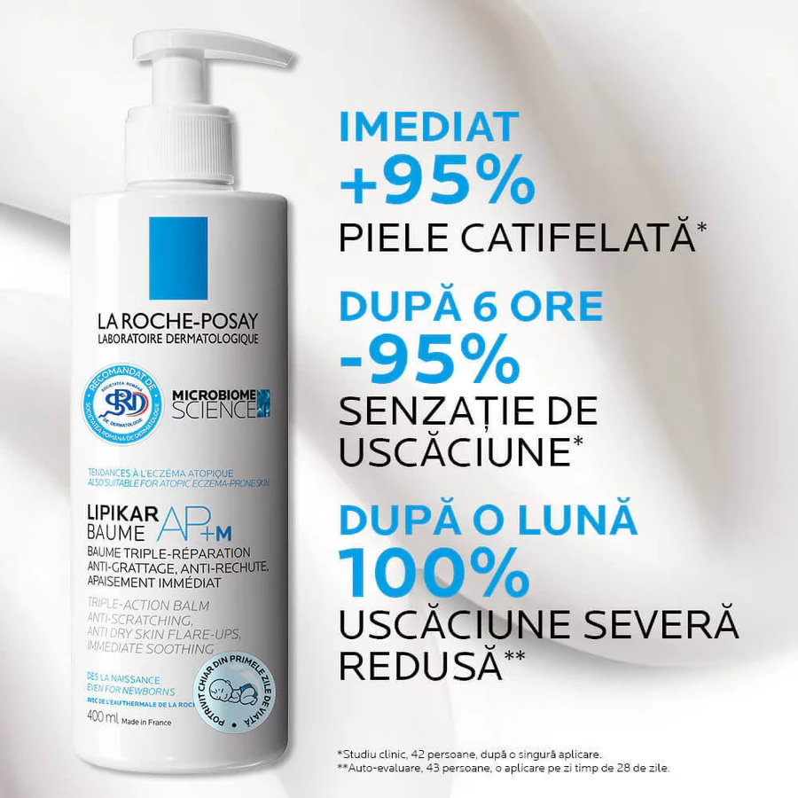 Lipikar Baume AP+M Lipikar Baume AP+M, 400 мл, La Roche-Posay: ціни та характеристики