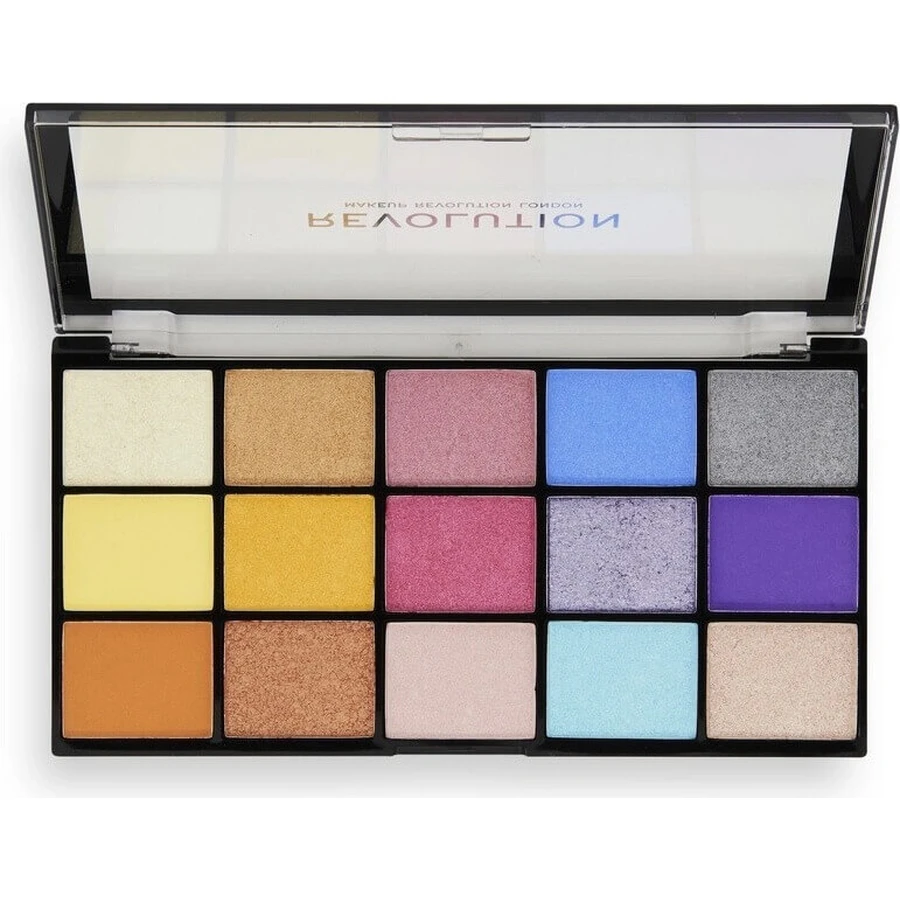Revolution, Re-Loaded Palette Spirited Love, палетка тіней для повік 1×16,50 г, палетка тіней для повік: ціни та характеристики