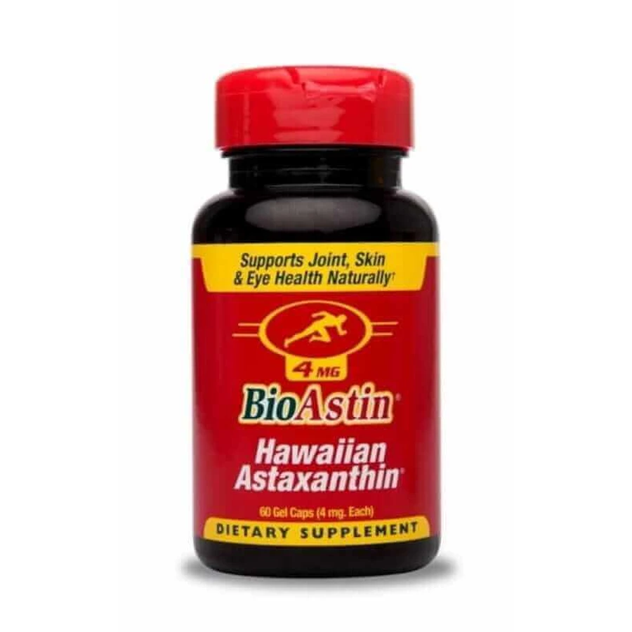 BioAstin Астаксантин 4 мг (60 капсул): цены и характеристики