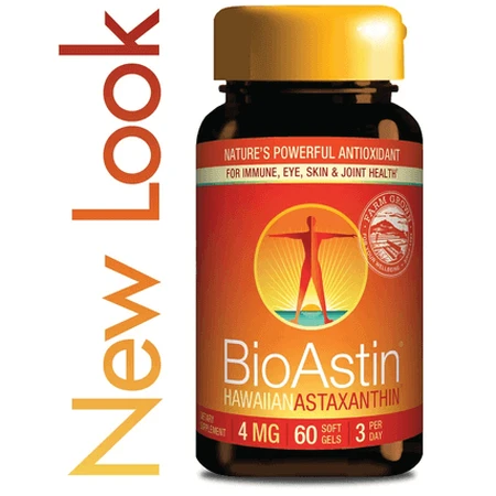 BioAstin Астаксантин 4 мг (60 капсул): цены и характеристики