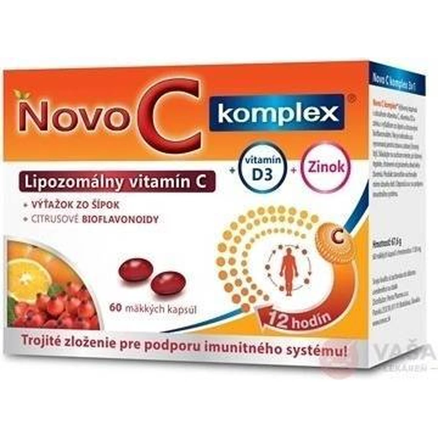 НОВО С КОМПЛЕКС 1×60 шт, дієтична добавка: ціни та характеристики
