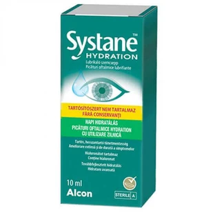 Очні краплі Alcon Systane Hydration для щоденного застосування, 10 мл