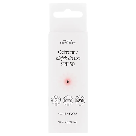 Your KAYA, защитное масло для губ, SPF 50, маковое сияние, 10 мл: цены и характеристики