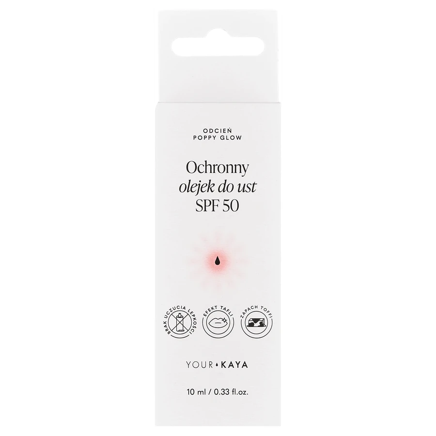 Your KAYA, защитное масло для губ, SPF 50, маковое сияние, 10 мл: цены и характеристики