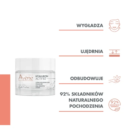 Avene Гиалурон Актив B3 Крем для восстановления клеток, 50 мл: цены и характеристики