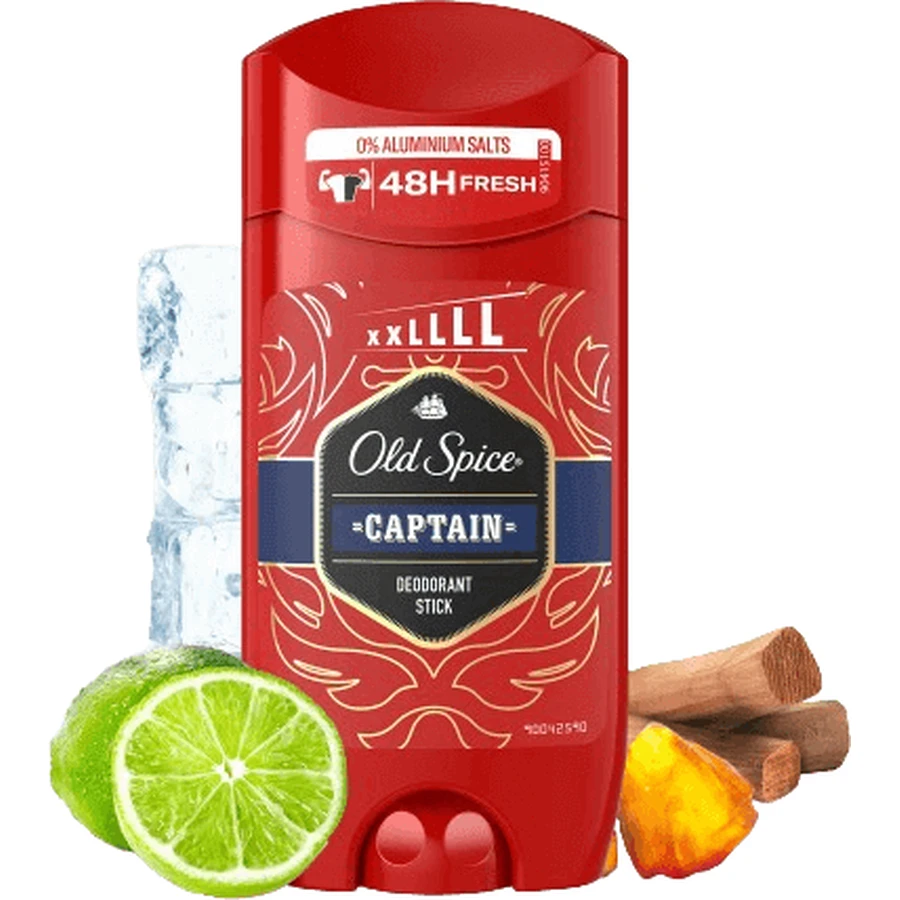 Дезодорант твердий Old Spice Captain XXL з нотами сандалу та цитрусових 85 мл: ціни та характеристики