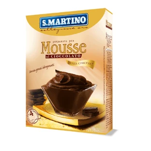 Приготовление шоколадного мусса без глютена, без выпечки, 115 г, S.Martino