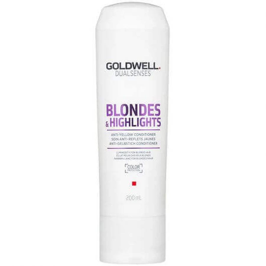Goldwell Dual Sences Blonde & Highlights Anti-Brass Conditioner для светлых волос 200 мл: цены и характеристики