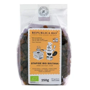 Органический изюм Sultana, 250 г, Organic Republic
