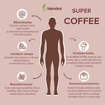 Blendea SUPERCOFFEE BIO Кавова суміш з грибами фундук, серцевиною та коренем екації 100 г: ціни та характеристики